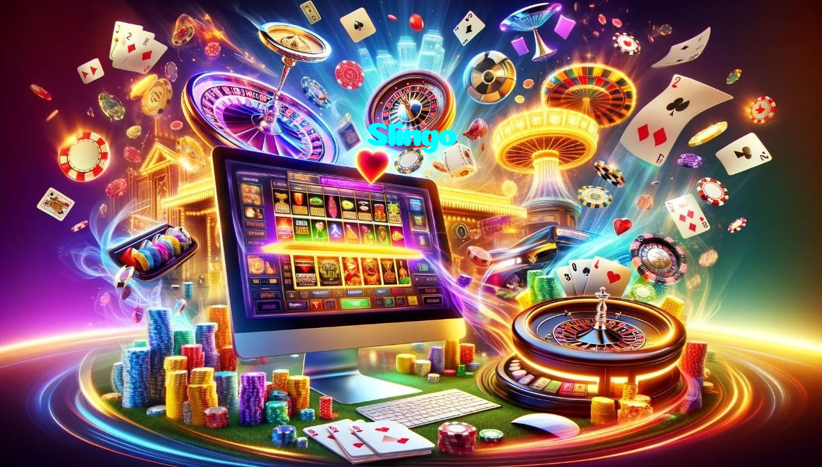 available types of Slingo bet including pre-match live express and system bets